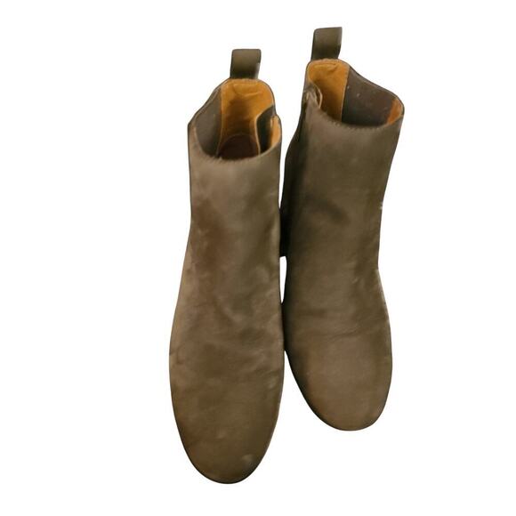 Vionic Wilma olive green ankle boots chunky heel sz 8 waterproof - Picture 5 of 5